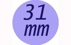 Butony 31 mm