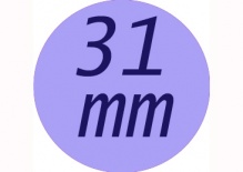Butony 31 mm